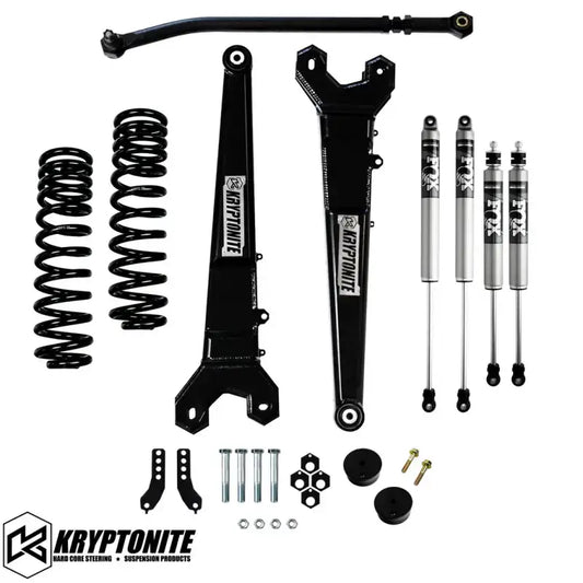 Kryptonite Stage 3 Leveling Kit 1.5” w/ Fox 2.0 Shocks | 2017–2024 Ford F-250/F-350 Super Duty 4WD