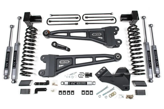BDS Suspension 5 Inch Lift Kit With Radius Arm For Ford F-250 / F-350 Super Duty 4WD (2023-2024) - Diesel